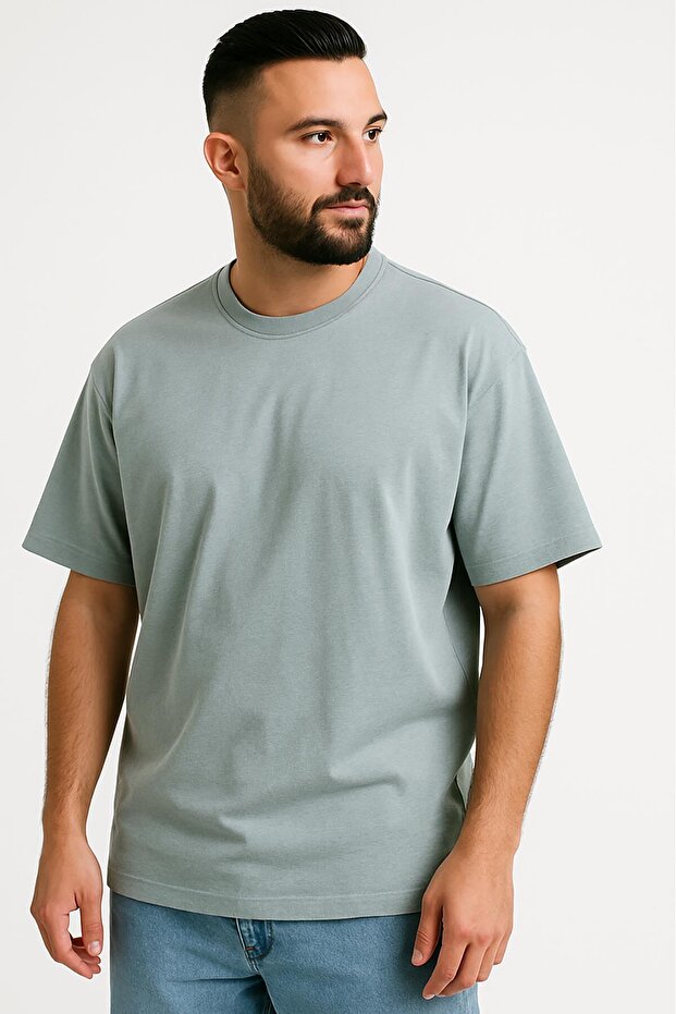Men's Oversize Tshirt (Loose Fit) Premium Quality Plain Model