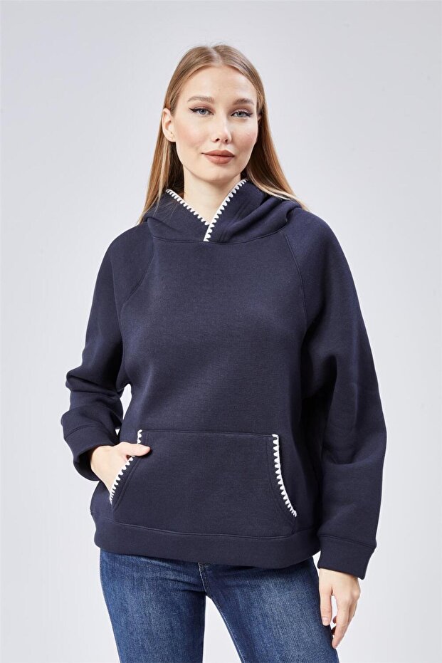 Kapşonlu Sweat - 1