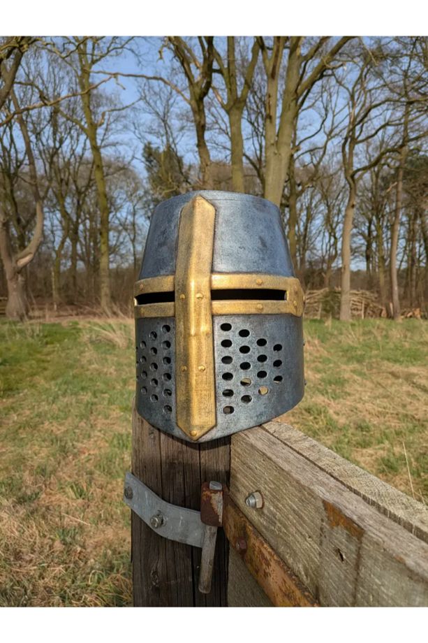 Haçlı Şövalye Miğferi – Crusader Helmet Modeli - 2