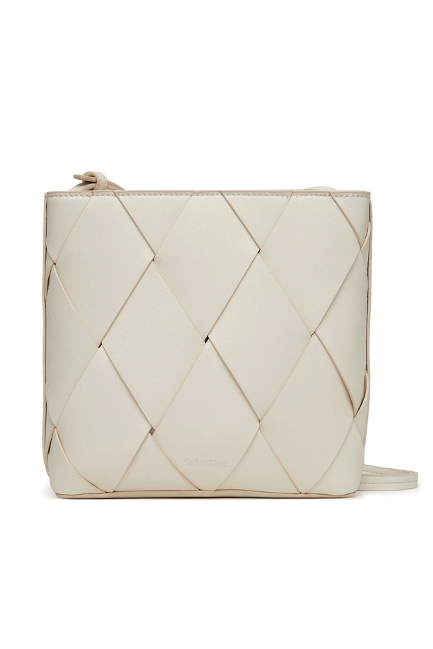 CK WOVEN SQUARE CROSSBODY Kadın Çapraz Çanta K60K612991-67U - 1