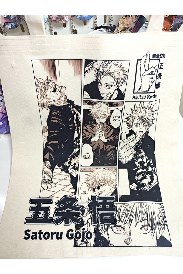 Jujutsu Kaisen Gojo Bez Poşet / Bez Çanta ( 1 adet) - 1