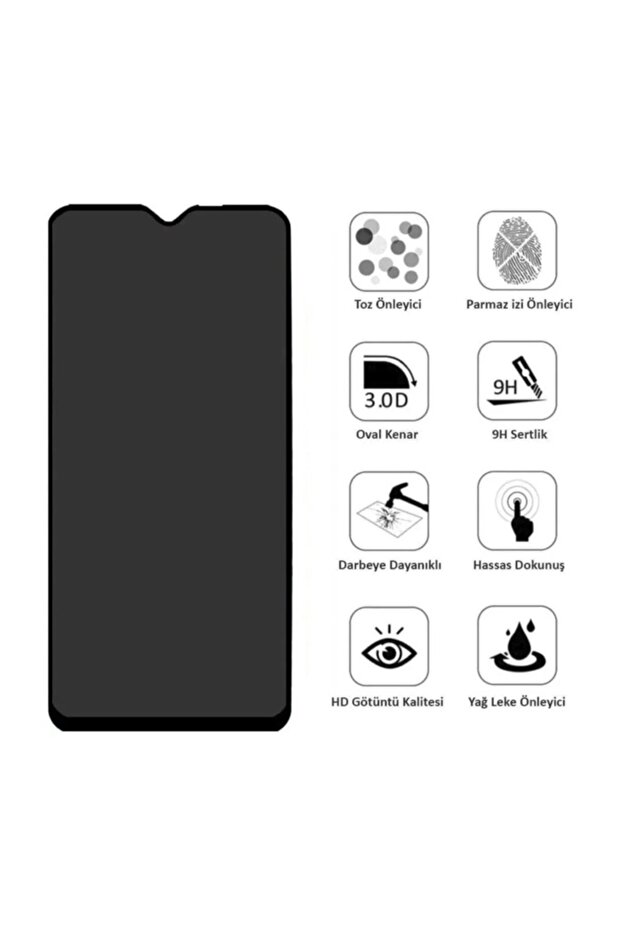 Xiaomi Redmi 15C Compatible Ghost Screen Protector Glass Full Coverage 9D - 2
