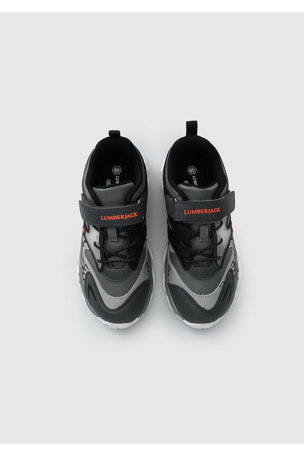 Albena Gri Erkek Çocuk Sneaker - 5
