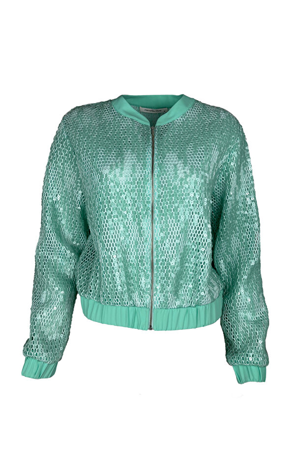 Pullu Bomber Ceket - 1