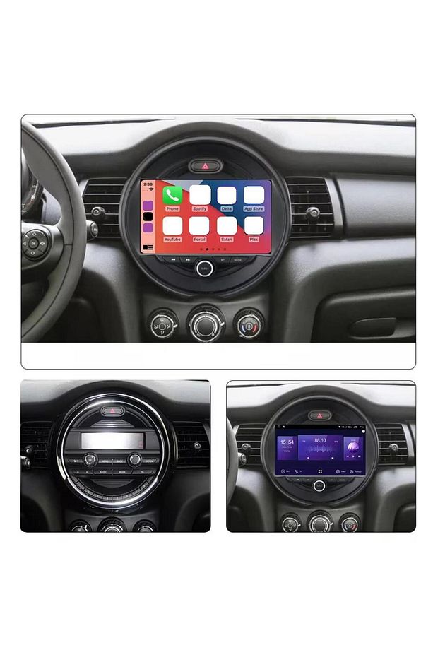 Mini Cooper Android Multimedya Sistemi 4-64 For-X (2015-2019) - 1