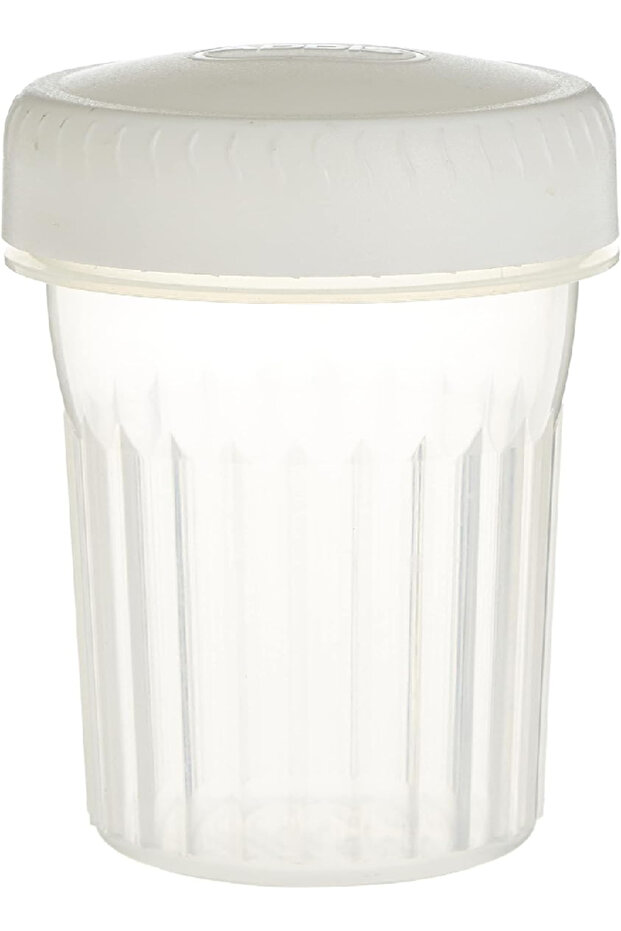 330 ml Beaker – White, BPA-Free, Leakproof Storage Container