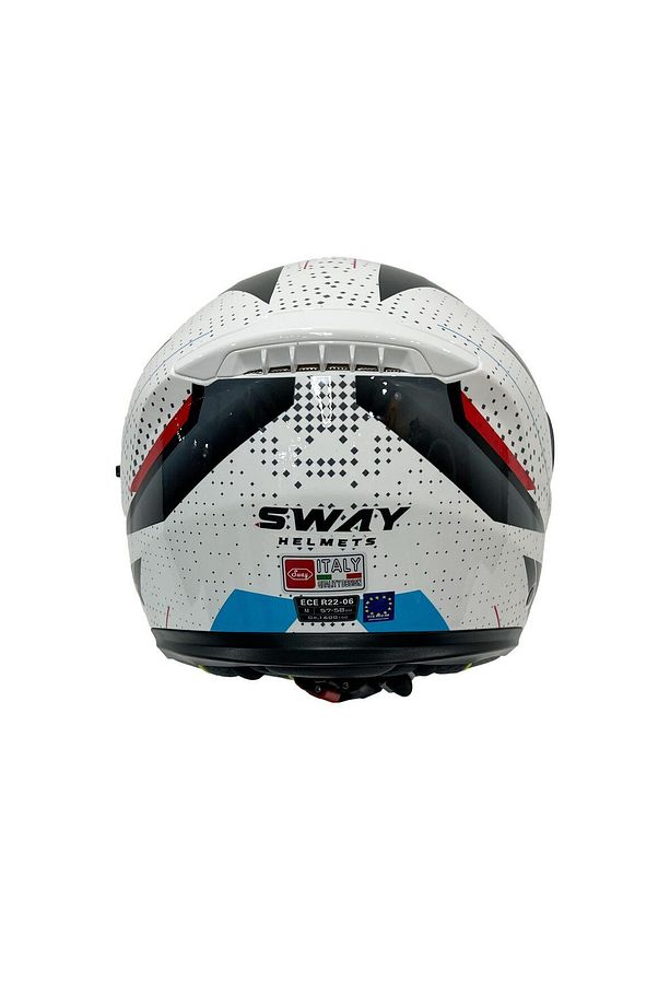 SW 917 FUSION White Black Çene Açılır - 4