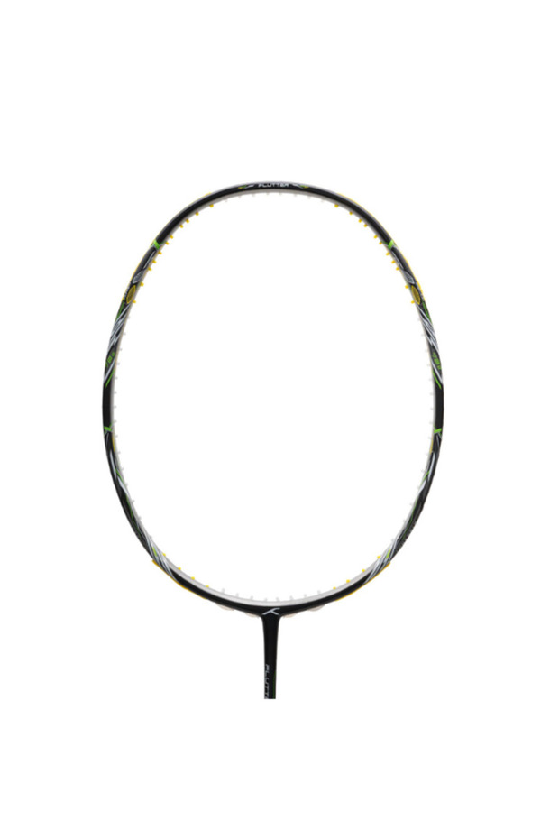 FLUTTER S ZOOM HUNDRED LIGHT WEIGHT HEADY HEAVY BADMINTON RACKET (STRUNG) - 3