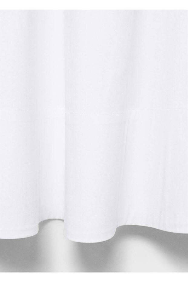 Evaze pamuklu etek - 8