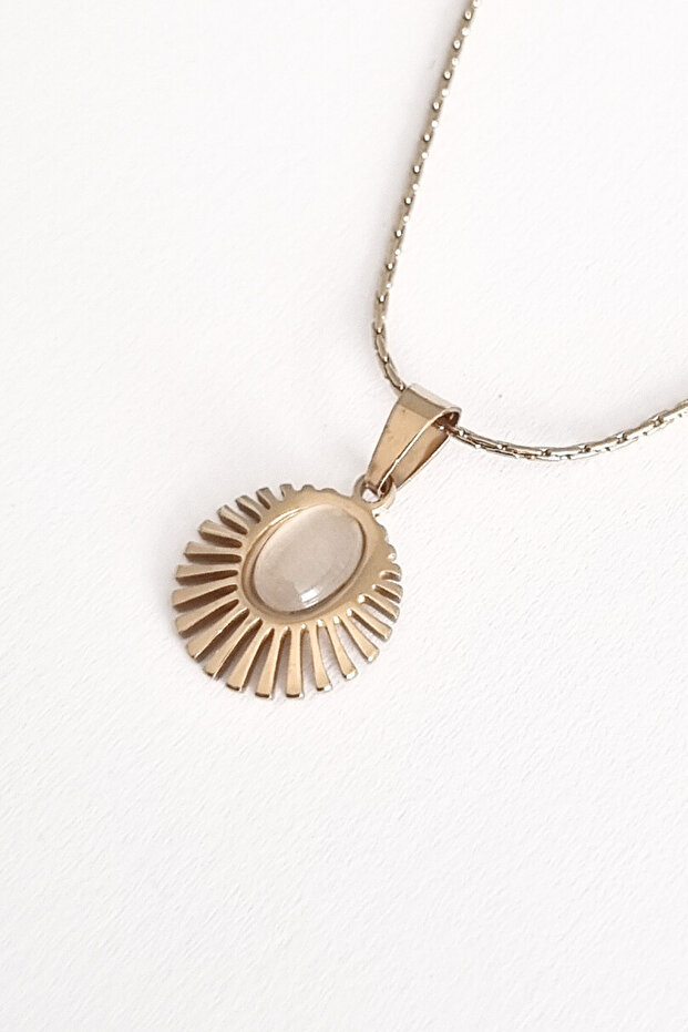 Brown Stone Necklace