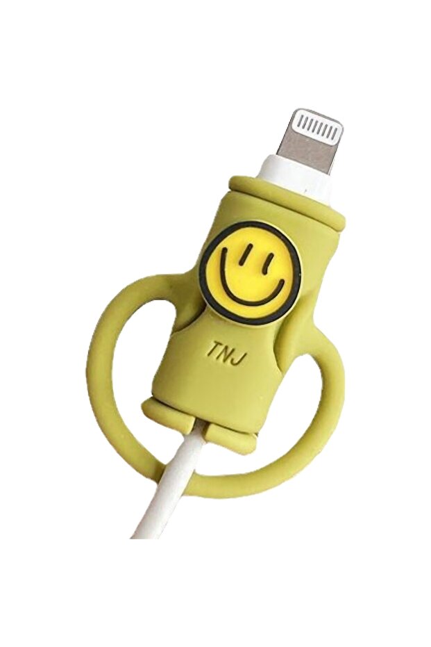 Flippy USB Cable Protector, silicone, model 3, multicolor - 1