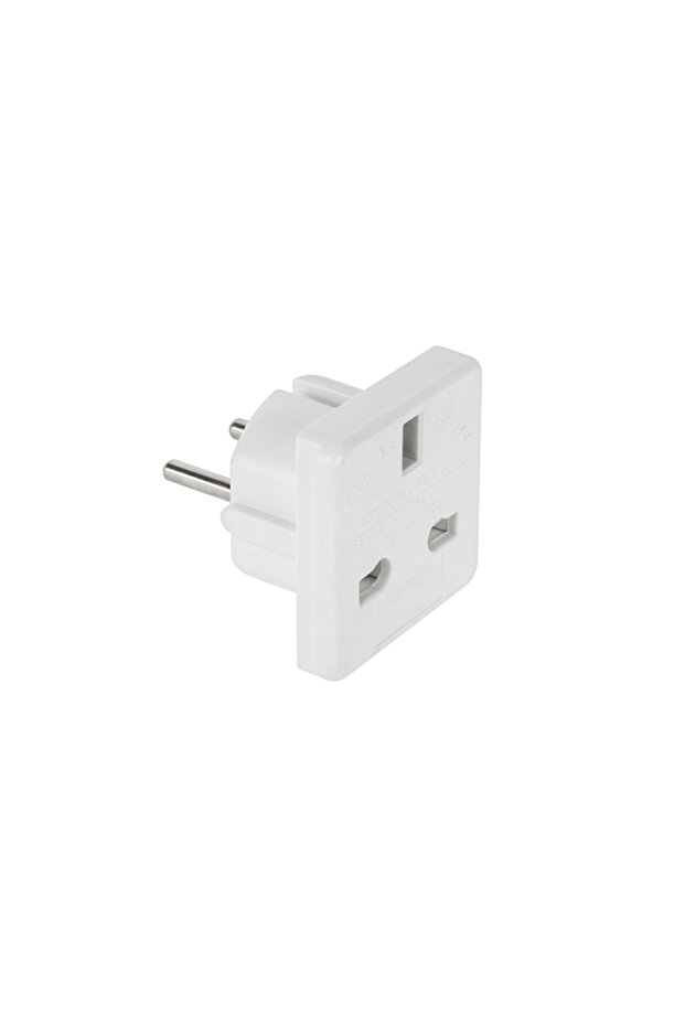 UK voltage adapter white - 1