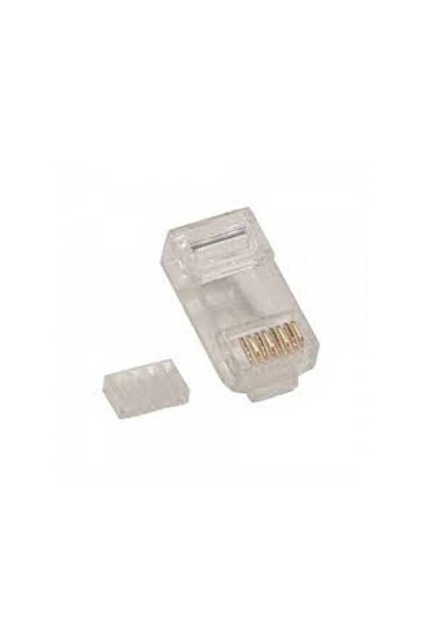 CAT6 UTP SOLID RJ45 8p8c plug with cable guide Emos - 1
