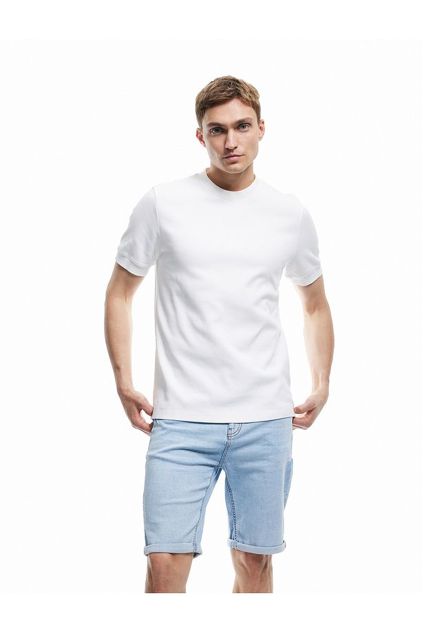 Oversize Kot Şort Bermuda Cep Detaylı Pamuklu - 2