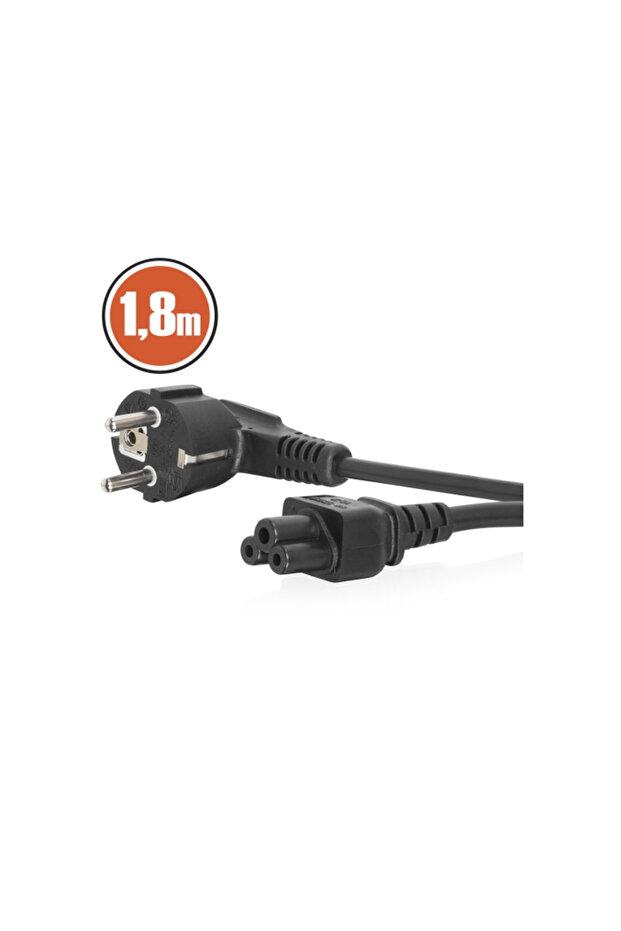 Notebook power cable 1.8m - 1