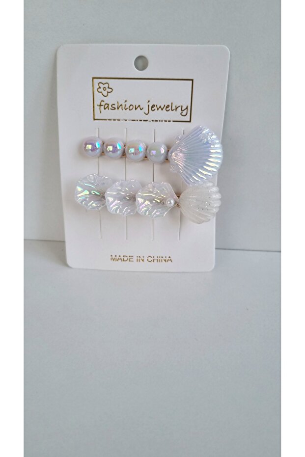 Oyster Seashell 2-Piece Clasp Set