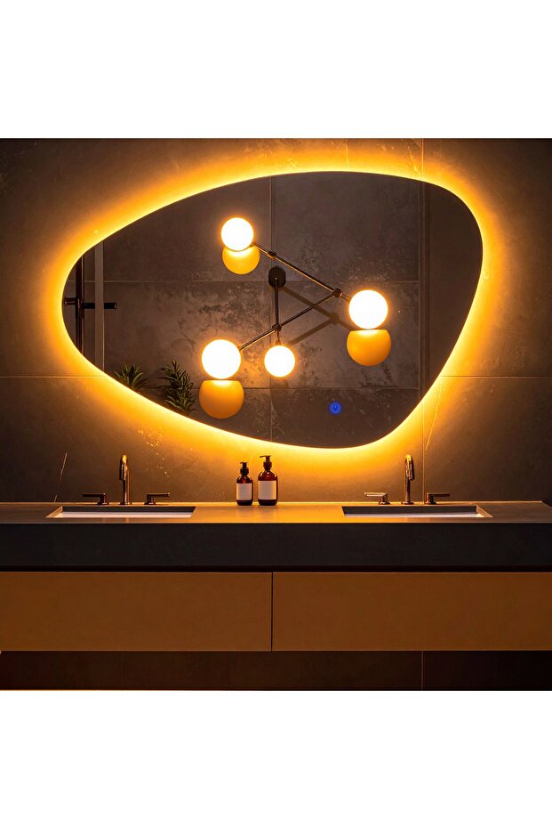 Luce Amber Led'li Lavabo & Banyo Aynası (Dokunmatik Sensörlü) - 2