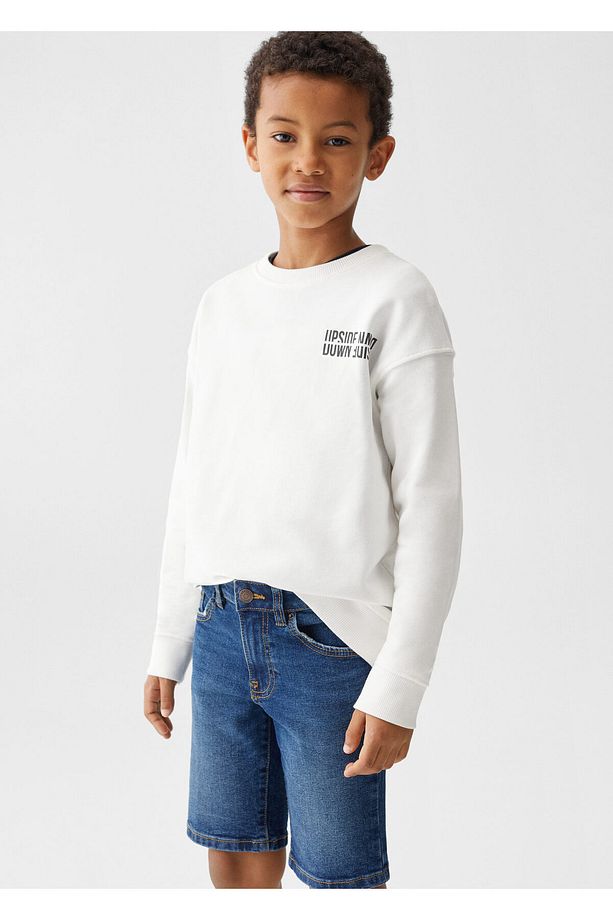 Koyu Denim Erkek Çocuk Şort & Bermuda 47055941 - 9