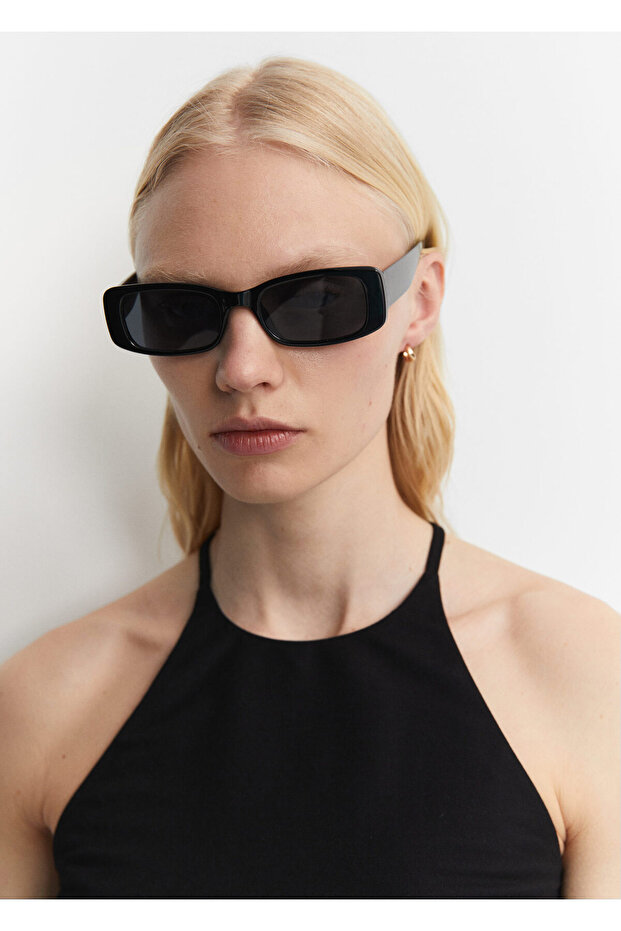 Halter yaka triko bluz - 5