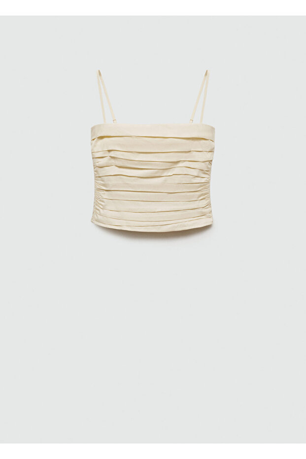 Drape bandeau bluz - 4