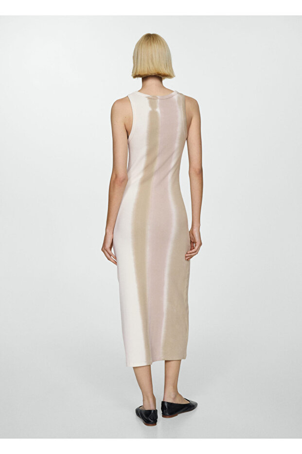 Bej Kadın Elbise 77050359 - 7