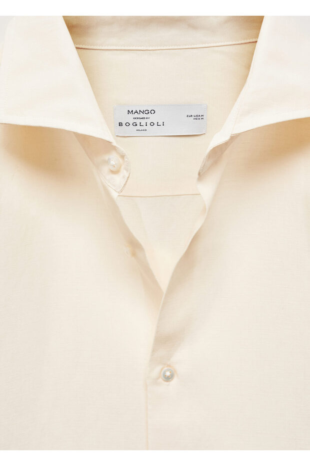 Bej Erkek Gömlek 67077907 - 5