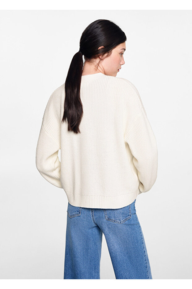 Off-White kardigan za devojčice 77084039 - 4