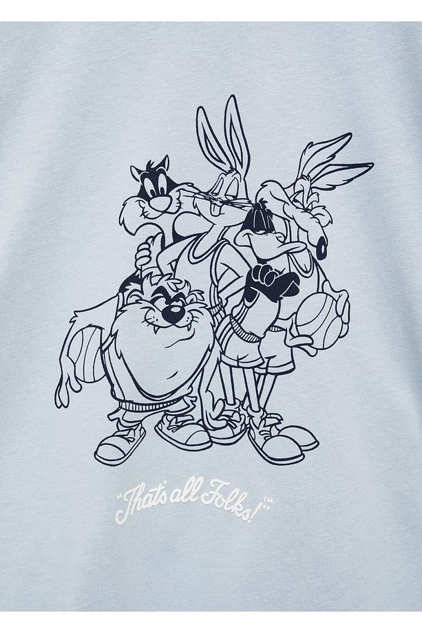 Erkek Çocuk Mavi Pijama Takımı - 4