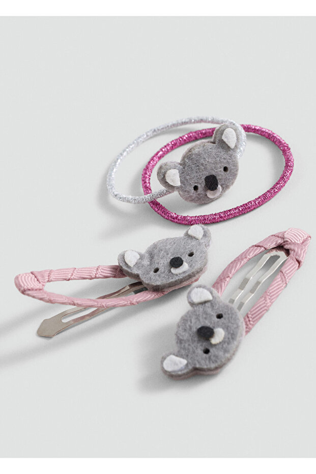 Hellrosa Mädchen-Accessoires 77014049 - 3