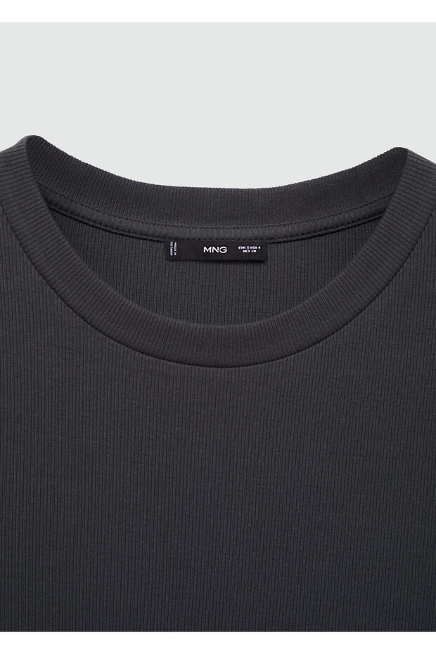 Anthrazitfarbenes Mädchenkleid 77024787 - 6