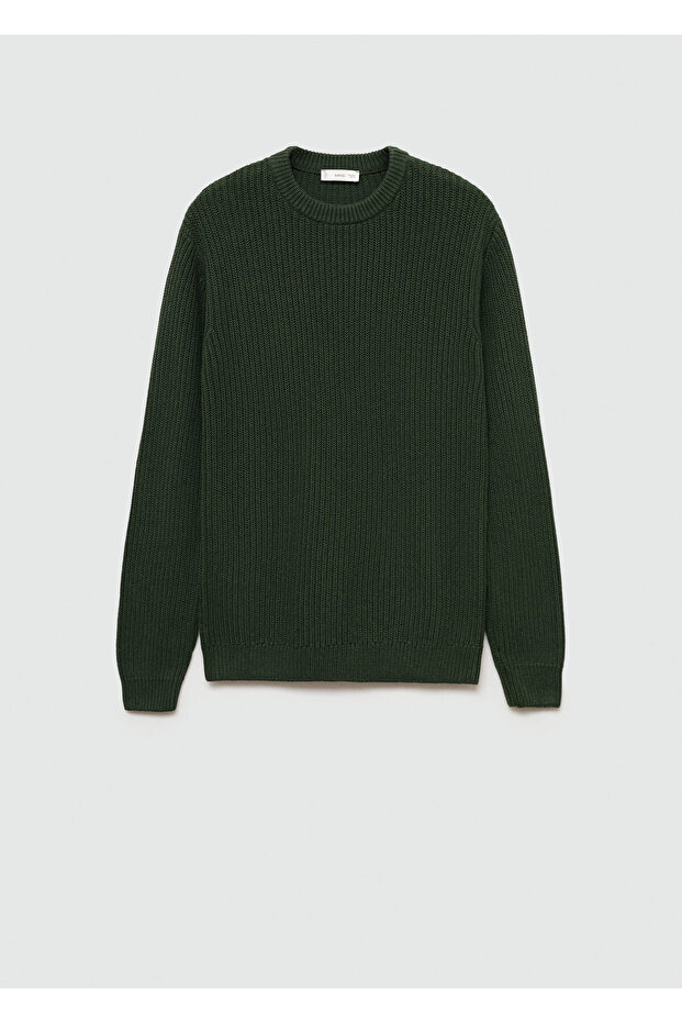 Pulover verde pentru băiat - 1