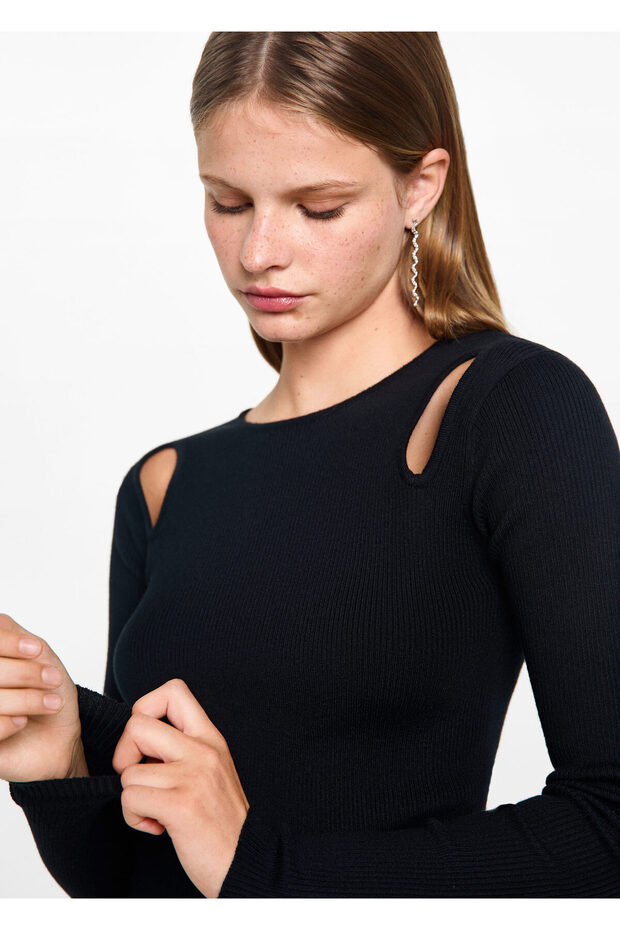 Schwarzes Mädchenkleid 77065984 - 4