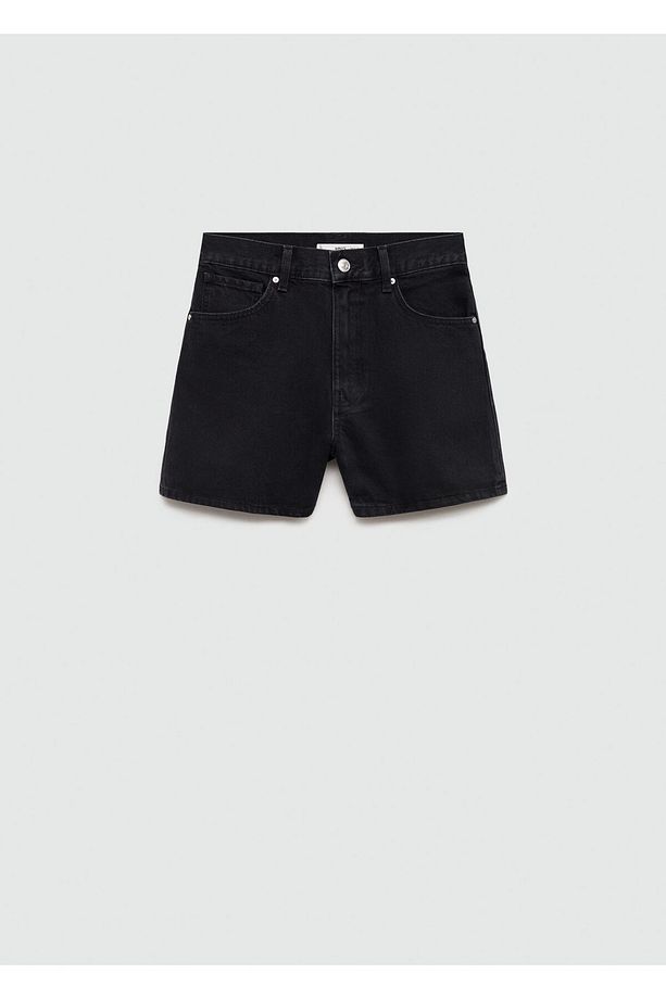 Siyah Denim Kadın Şort & Bermuda 77060571 - 6