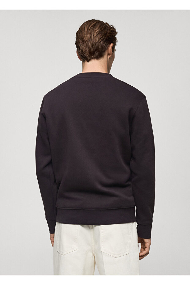 Mor Erkek Sweatshirt 77095974 - 5