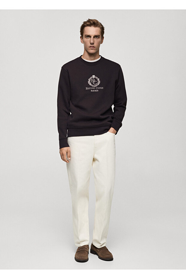 Mor Erkek Sweatshirt 77095974 - 1