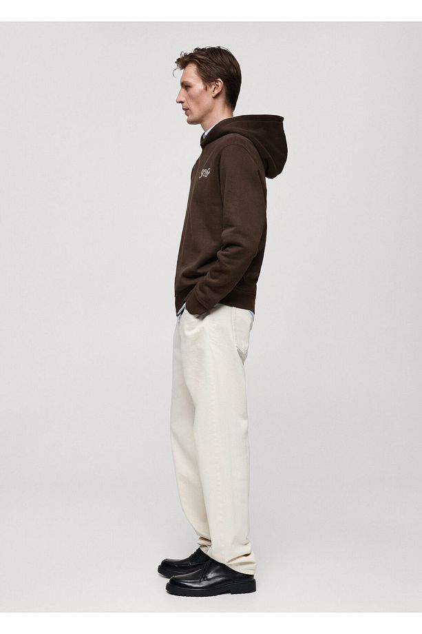 Çikolata Erkek Sweatshirt 77025976 - 3