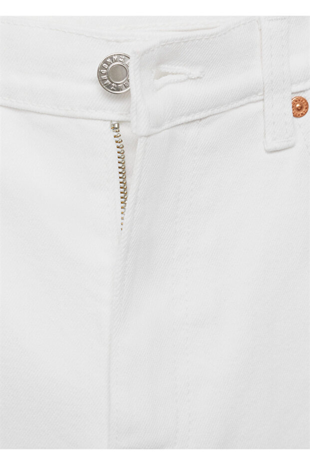 Beyaz Kadın Jeans 77040593 - 9