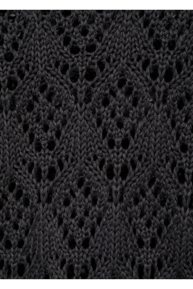 Anthrazitfarbener Mädchenpullover 77024044 - 8