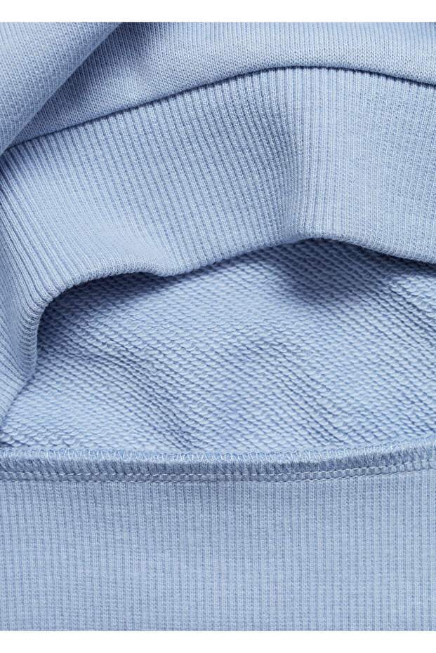 Erkek Bebek Mavi Sweatshirt - 5