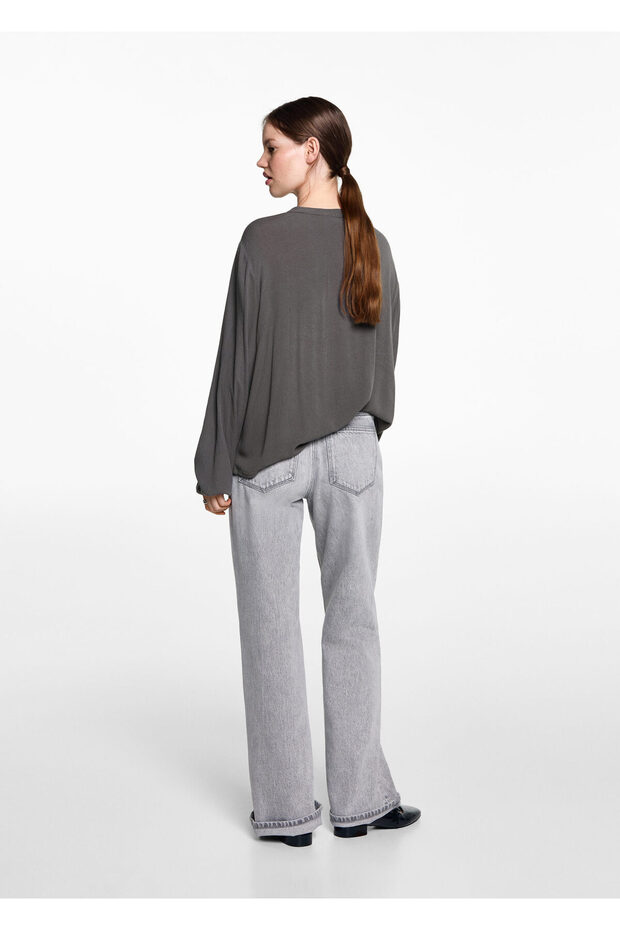 Graue Mädchenbluse 77064050 - 6