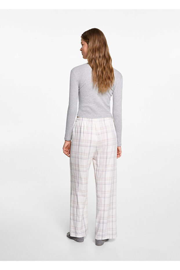 Beiges Mädchen-Pyjama-Set 77046728 - 4