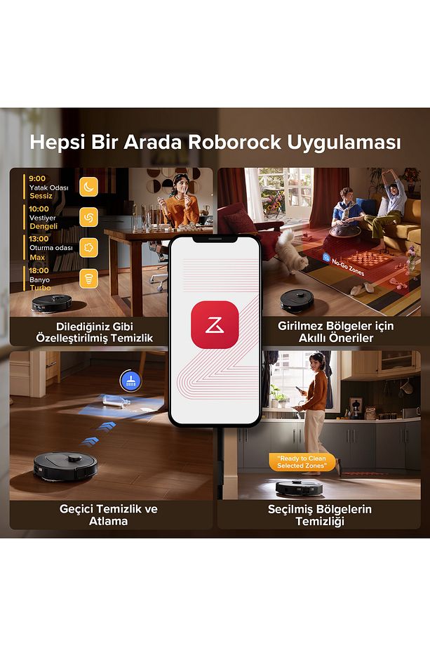 Qrevo L Akıllı Robot Süpürge - Siyah - 12