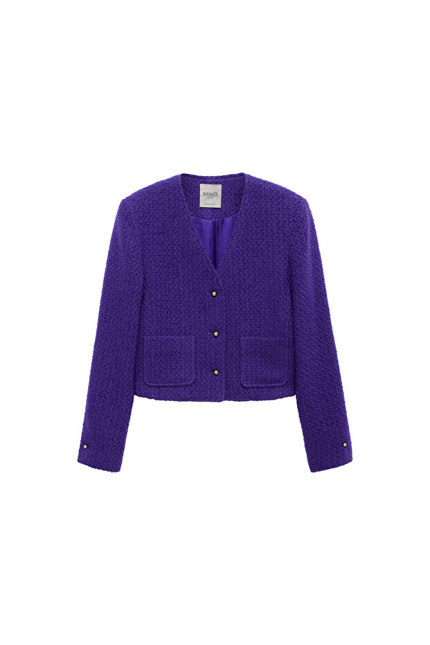 Mor Kadın Ceket 77034794 - 8