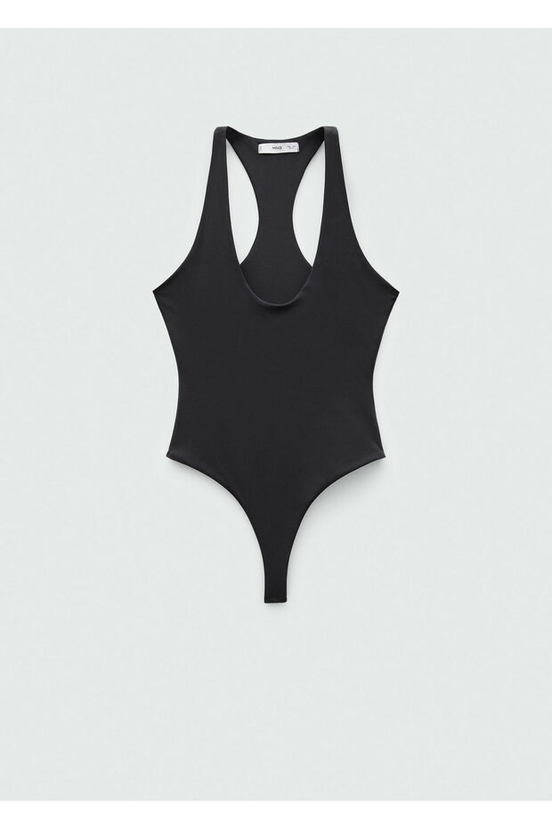 Siyah Kadın Body 77099074 - 4