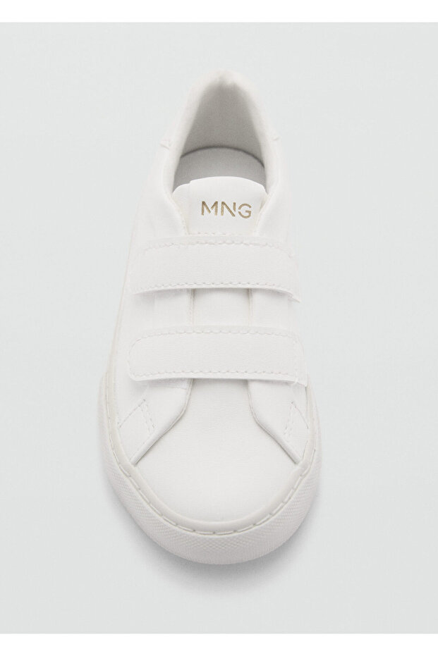 Erkek Bebek Beyaz Sneaker - 4