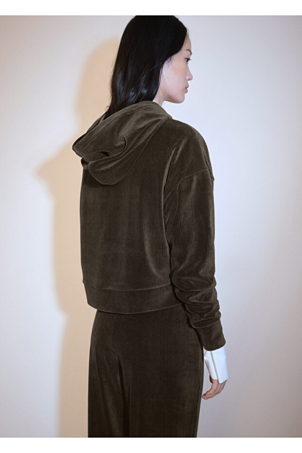 Haki Kadın Sweatshirt 77007710 - 5