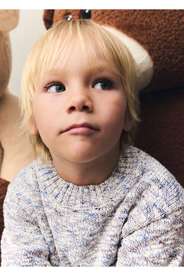 Baby Boy Natural Pullover - 2