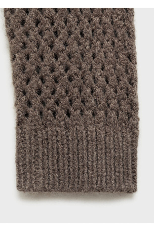 Sivi džemper za devojčice 77007692 - 7