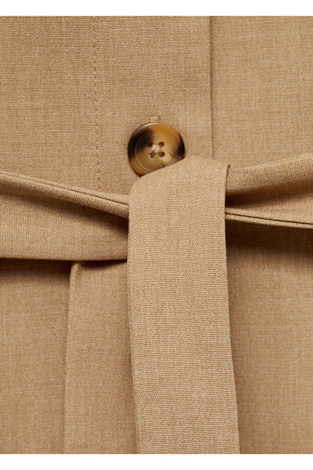 Bej Kadın Yelek 77067648 - 9