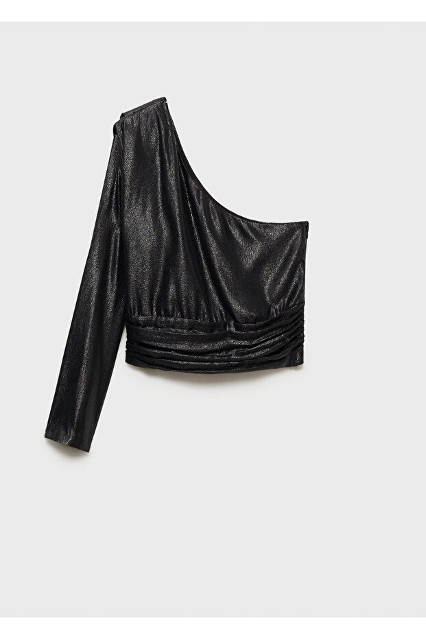 Siyah Kadın Bluz 77088266 - 1